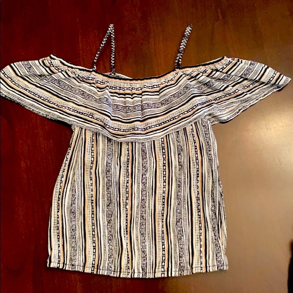 Art Class off the shoulder top